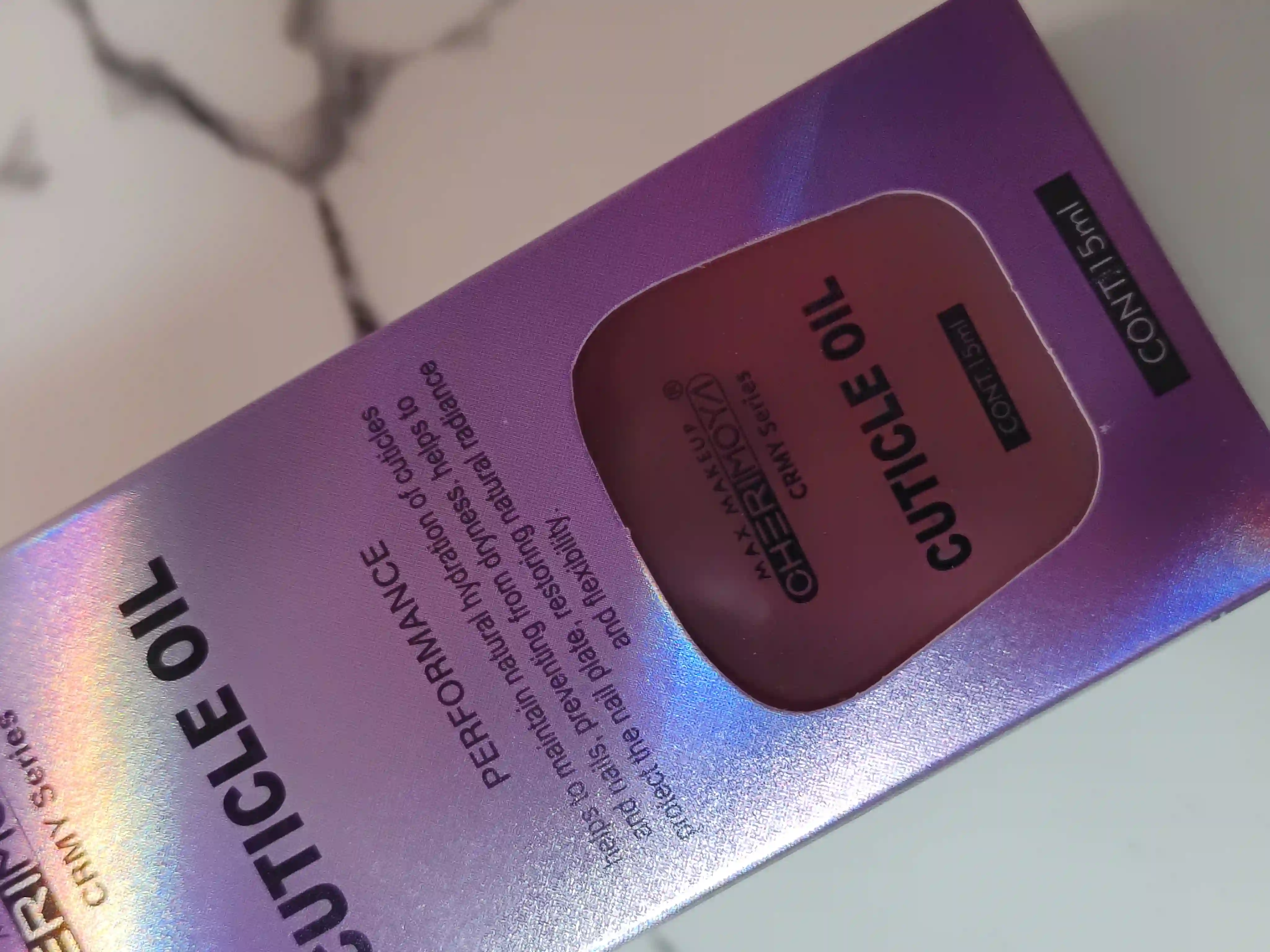 Aceite para  cuticulas Cherimoya